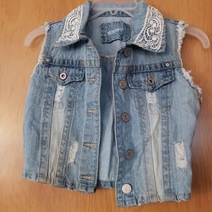 Denim vest